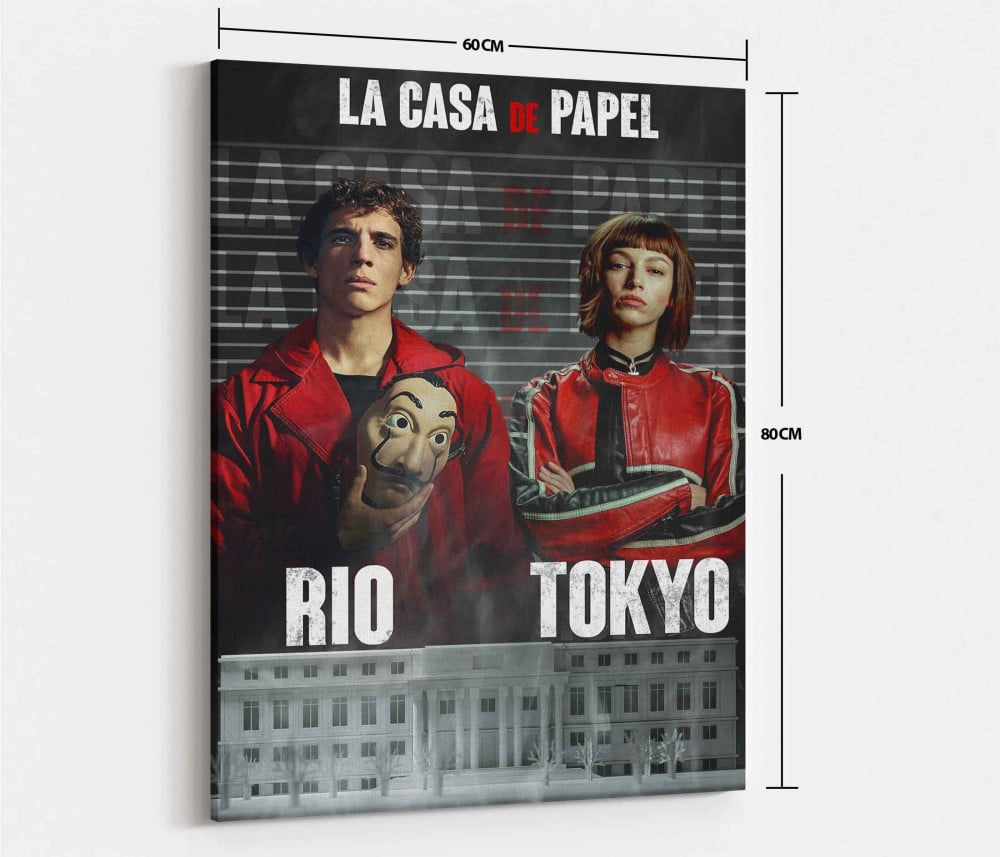 Tokio - money heist (la casa de papel) Poster for Sale by