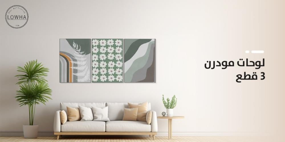 لوحات مودرن 3 قطع