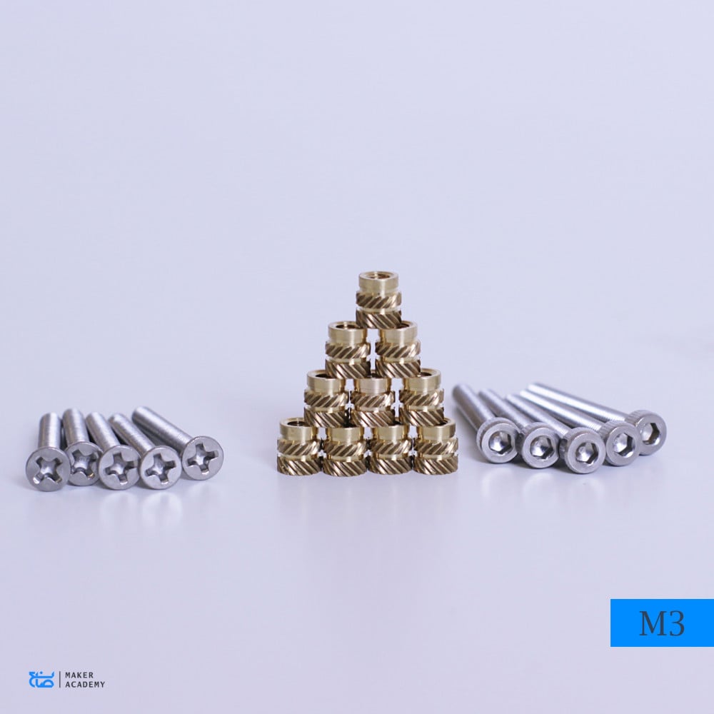 Threaded Insert Set with Screws