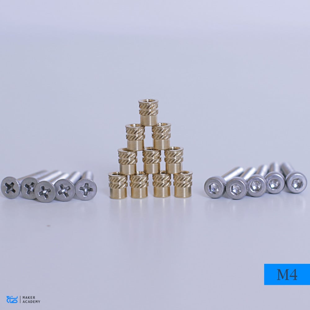 Threaded Insert Set with Screws
