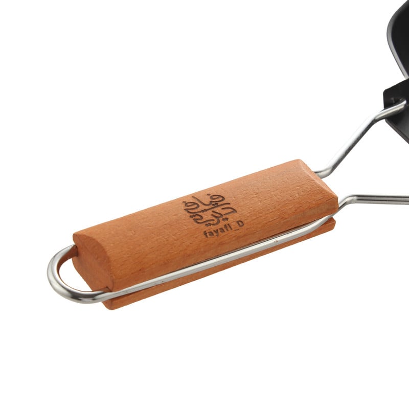 مقلاة + ملعقة خشب 20 سم فيافي