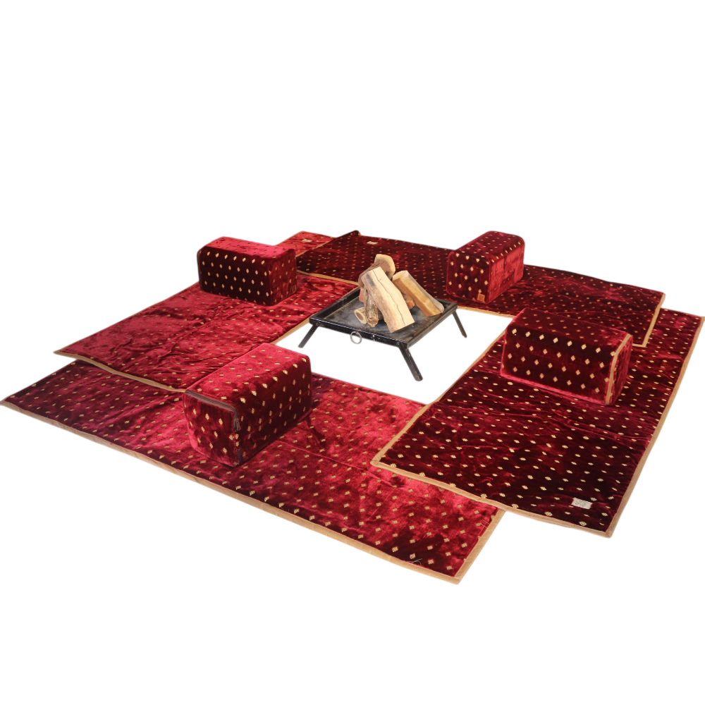 بكج 4 مركى + 4 مدة منقط احمر بشنطة CHA51