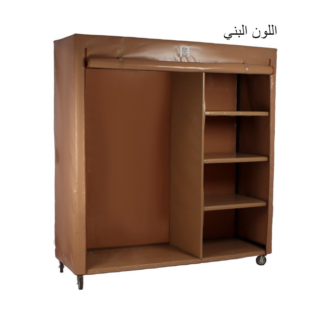دولاب ملابس 2*2 "بني"