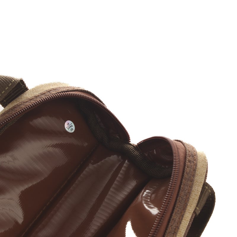 شنطة كاسات وفناجيل خشبي فيافي 10255