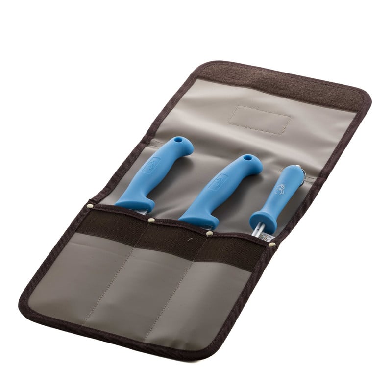 مجموعة سكاكين المحترف مقبض بلاستيك