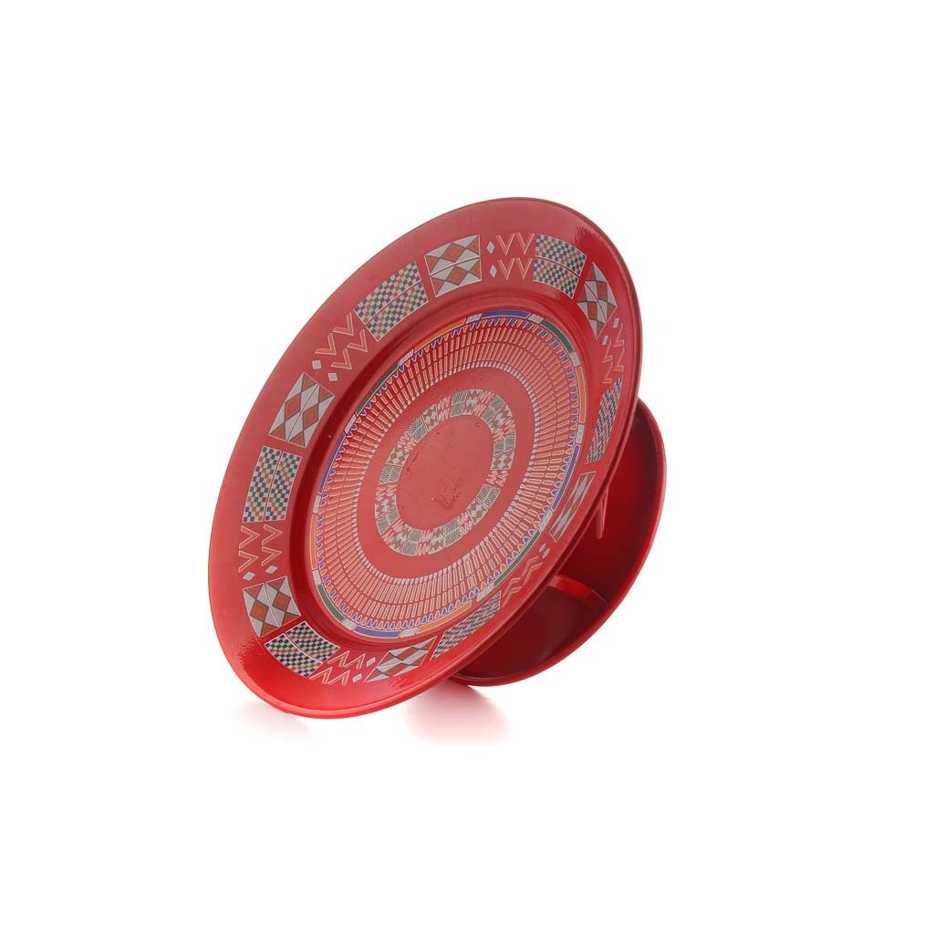 صحن لقيمات بقاعدة نقشة عسيري رقم 4 صحن لقيمات بقاعدة نقشة عسيري رقم 4