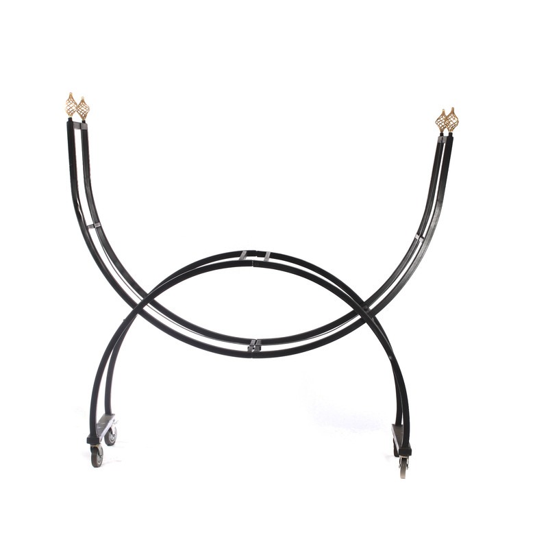 حامل حطب دائري قابل للصفط م 180*160 سم