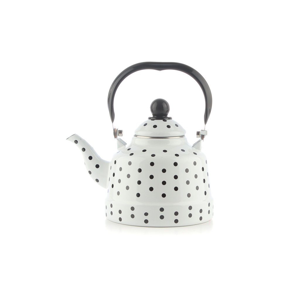 ابريق شاي منقط الوان م 1.1 لتر