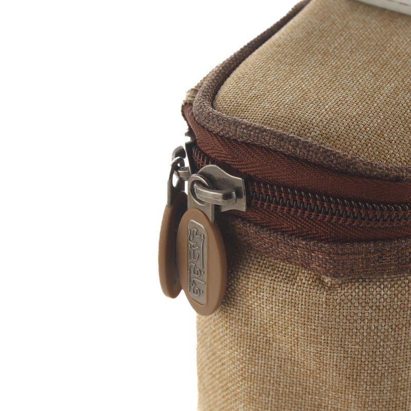 شنطة علب بهارات مكتملة 6 علب فيافي خشبي 10689