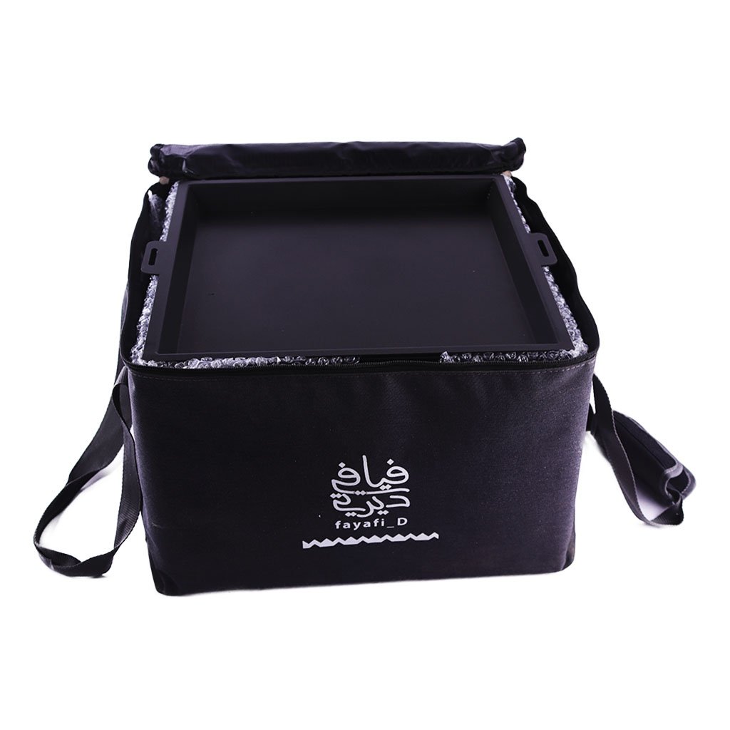 فرن + صاج غاز مربع مع جراب فيافي