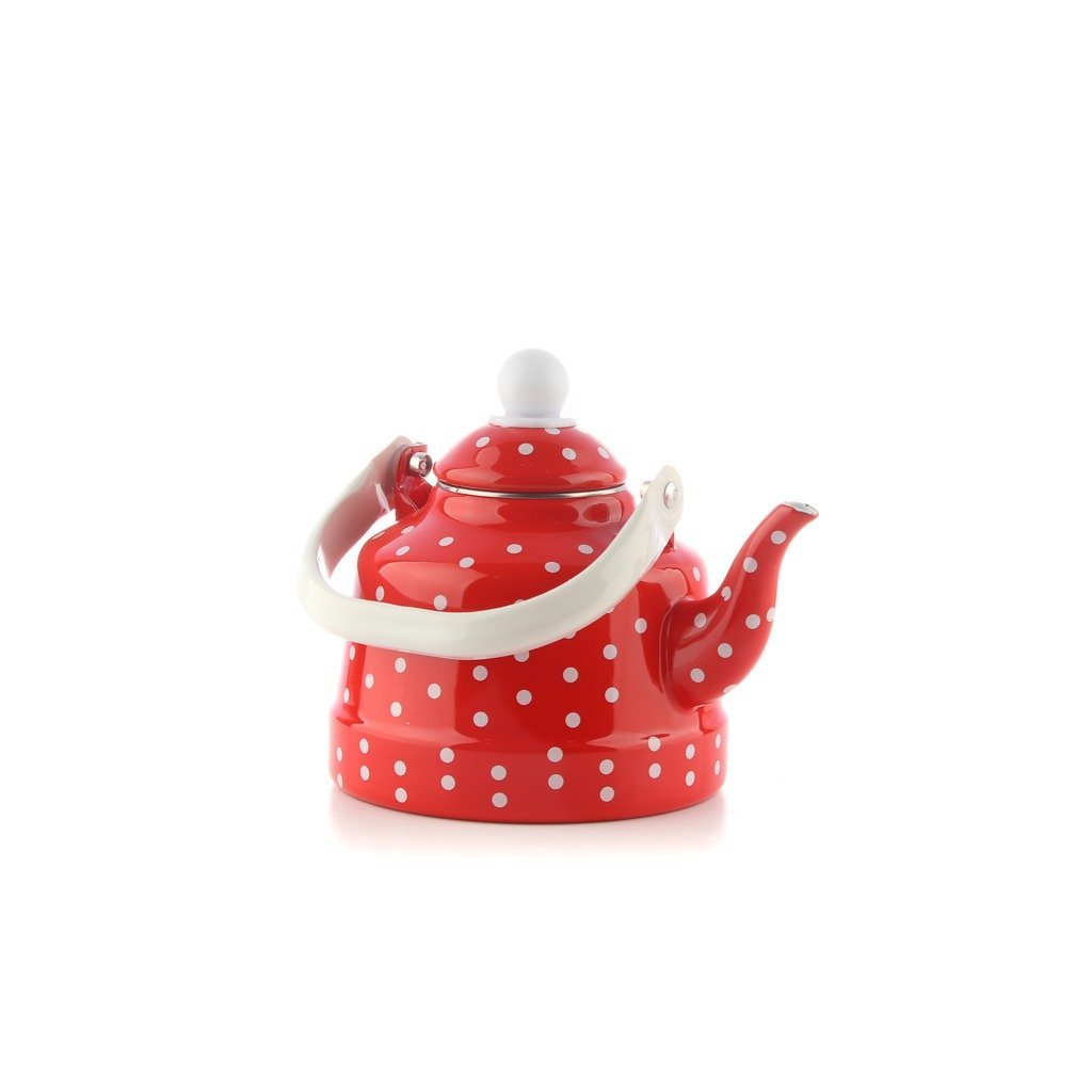 ابريق شاي منقط الوان م 1.1 لتر