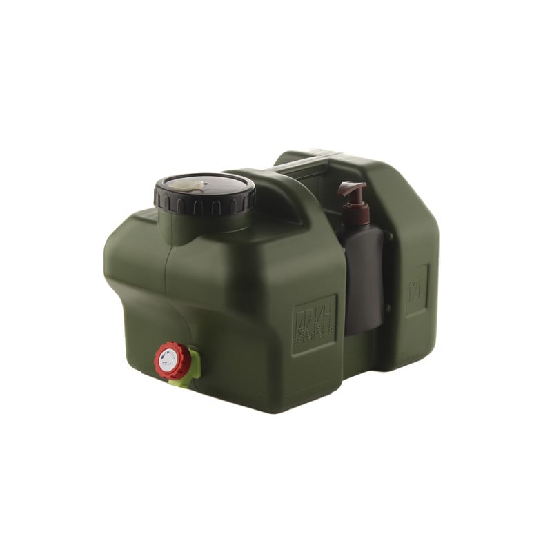 مغسلة البركة 12 لتر لون زيتي جركل