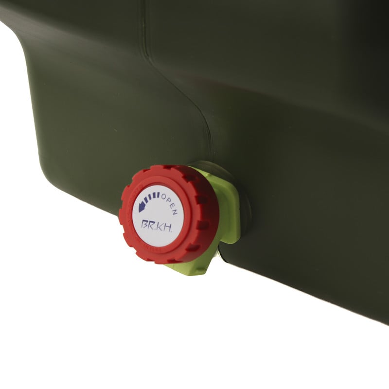 مغسلة البركة 12 لتر لون زيتي جركل