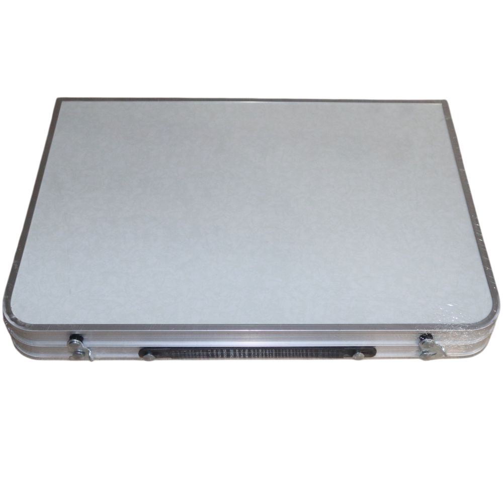 طاوله قابله للطي الومنيوم مقاس 60*40*26 سم