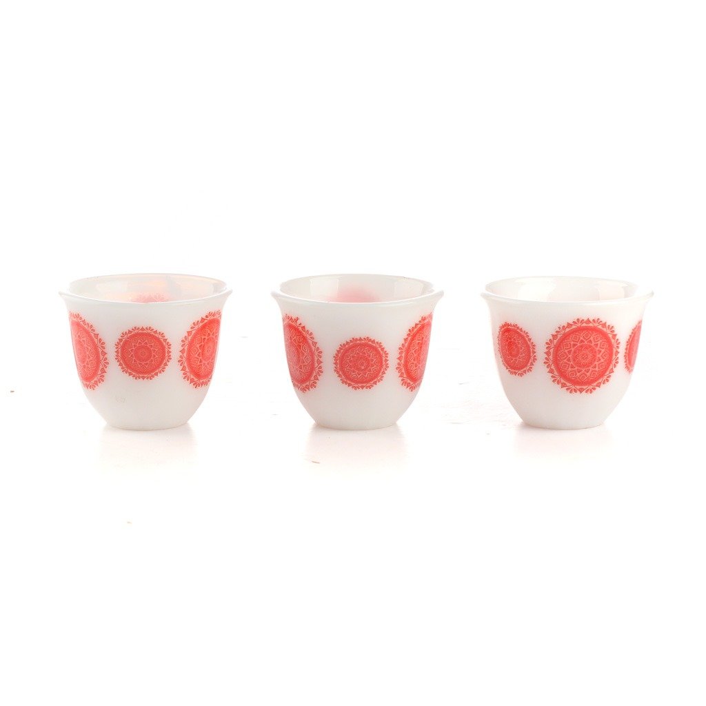 فنجان الكيف اركوبال احمر كبير