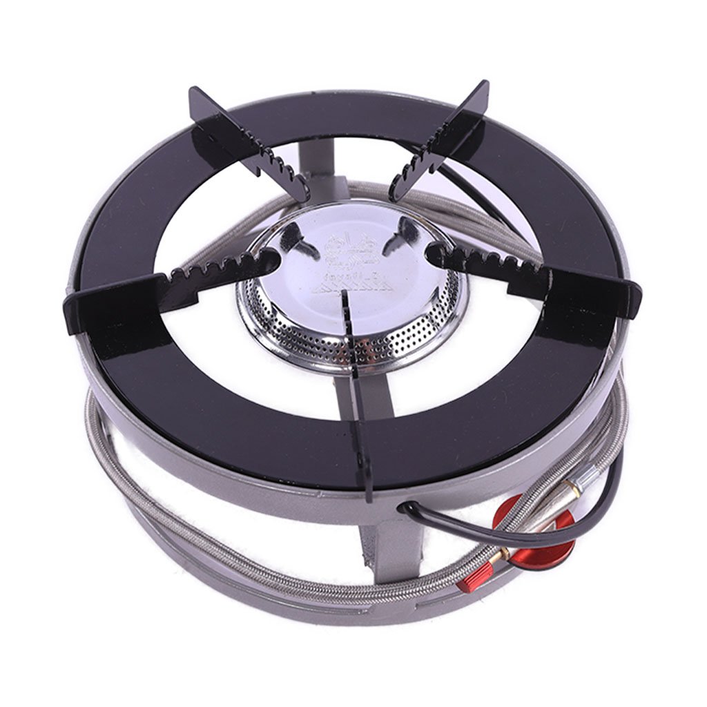 موقد اللهب المطور رصاصي مقاس 20 سم مع جراب