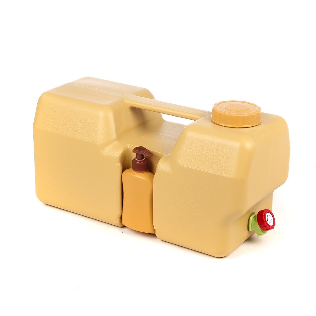 جركل - مغسلة البركة 20 لتر مع بزبوز وعلبة صابون