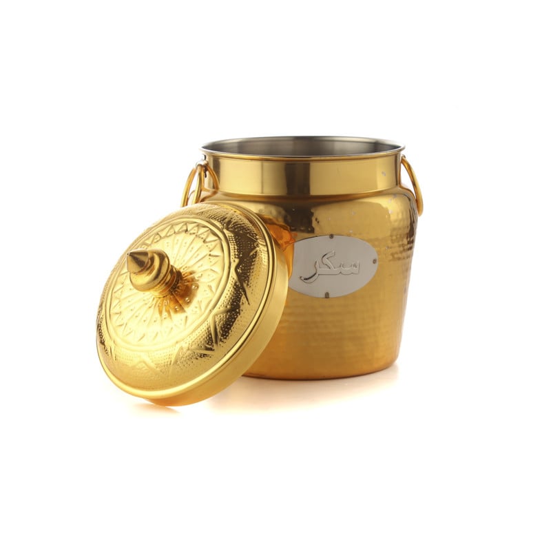 علبة بهارات حب رمان ذهبي رقم 5 ( 1236)