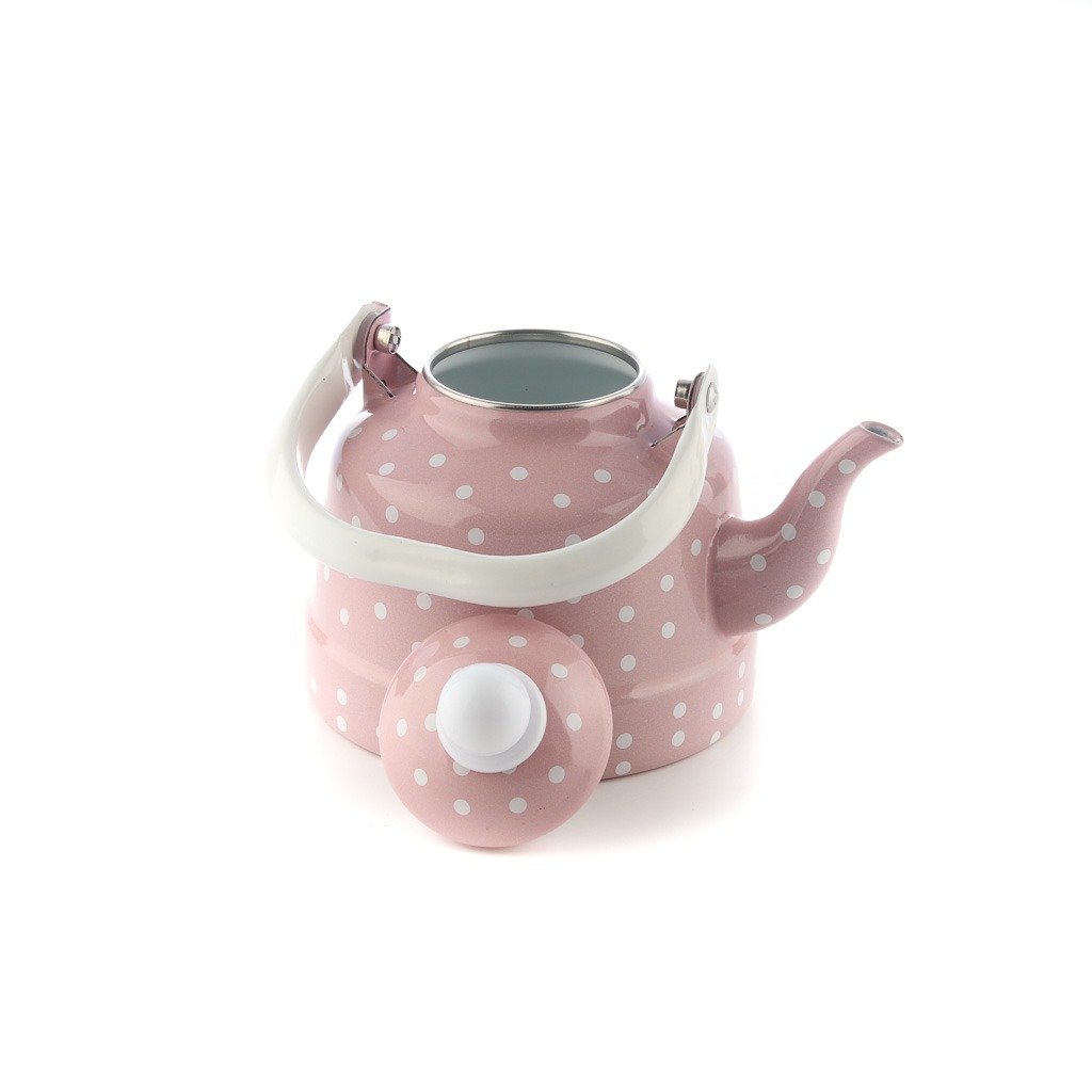 ابريق شاي منقط الوان م 1.1 لتر