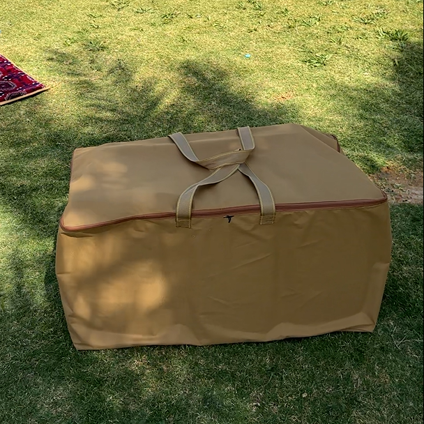 بكج 4 مركى + 4 مدة احمر منقط بشنطة