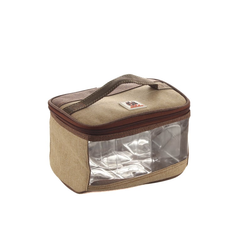 شنطة بهارات 6 علب فيافي خشبي 1-10693 شنطة بهارات 6 علب فيافي خشبي 1-10693