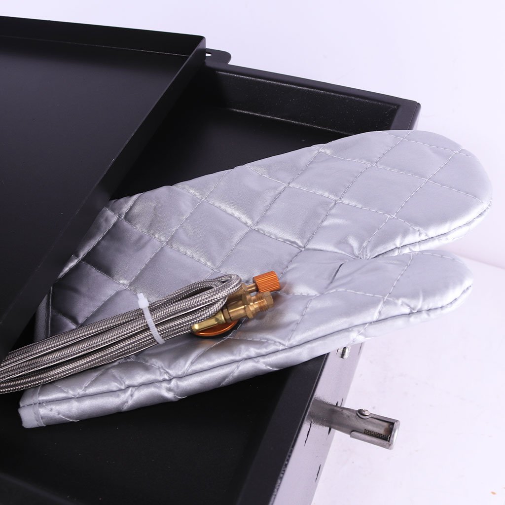 فرن + صاج غاز مربع مع جراب فيافي