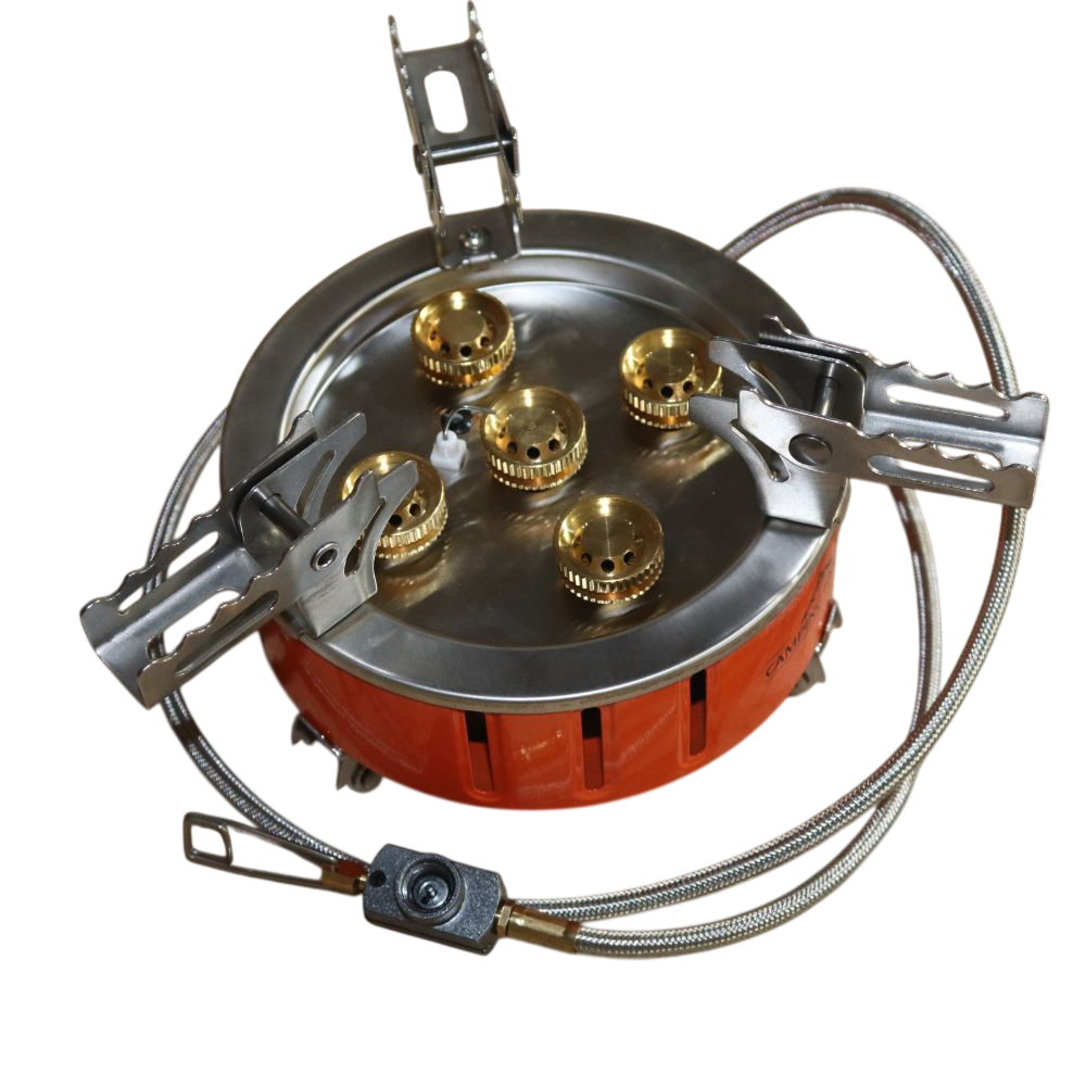 موقد غاز 5 عيون مع لي بجراب 1039