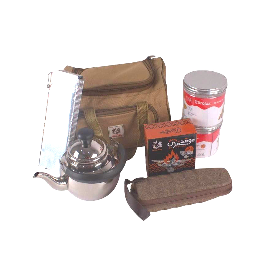 عزبة شاي صغيرة مكتملة