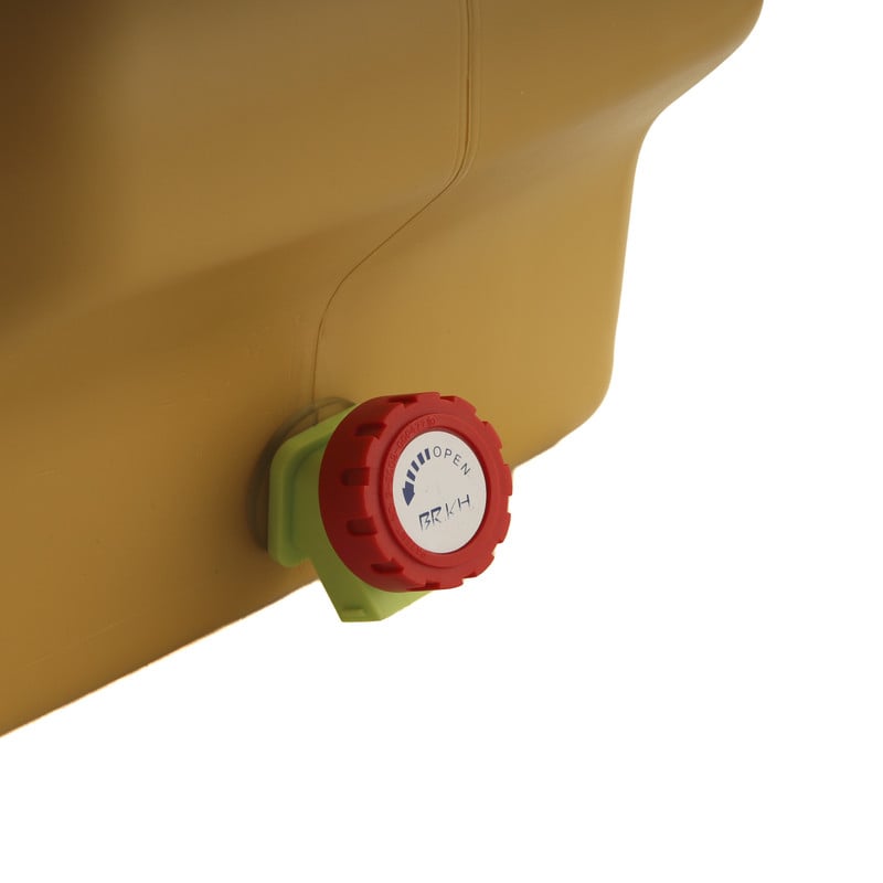 مغسلة البركة 12 لتر لون بيج