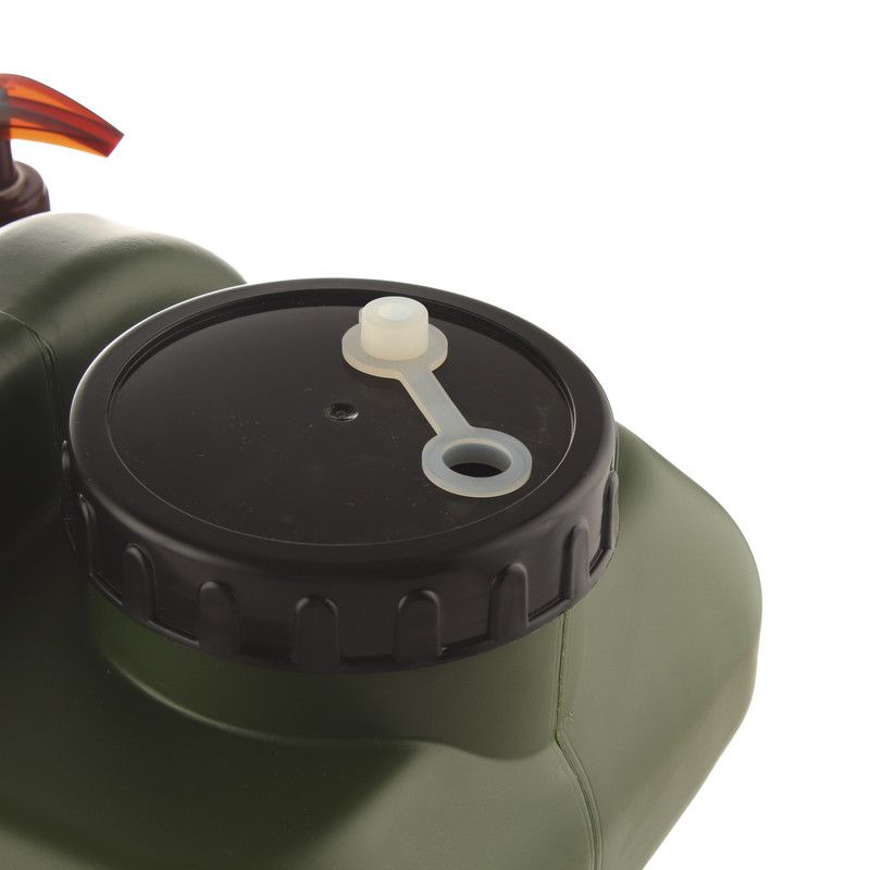 مغسلة البركة 12 لتر لون زيتي جركل