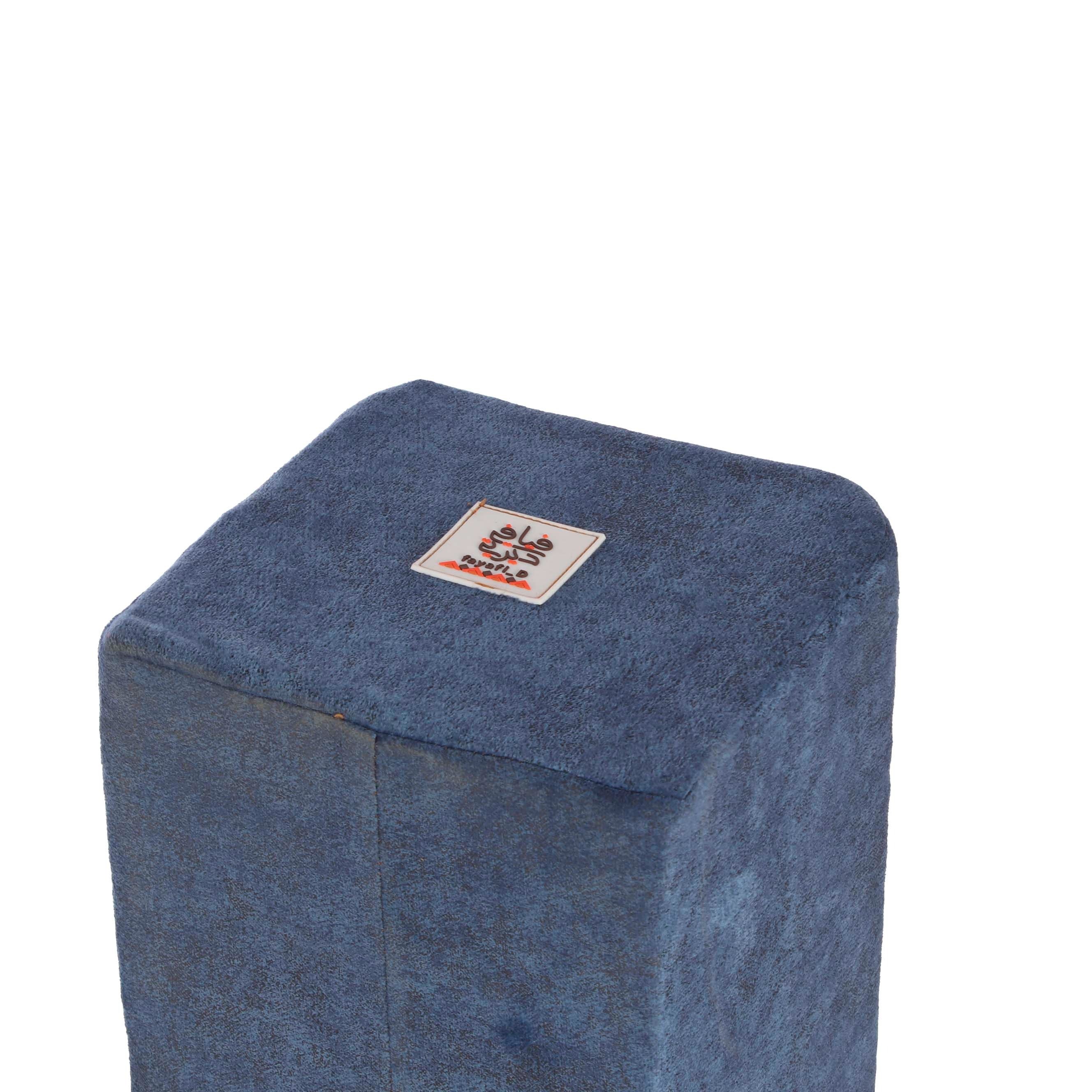 مركى قماش ازرق سادة