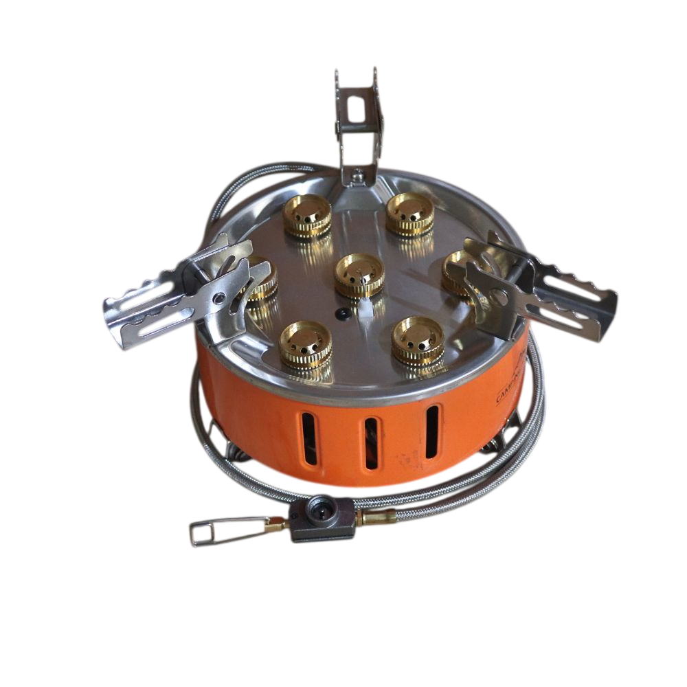 موقد غاز 7 عيون مع لي بجراب 1040