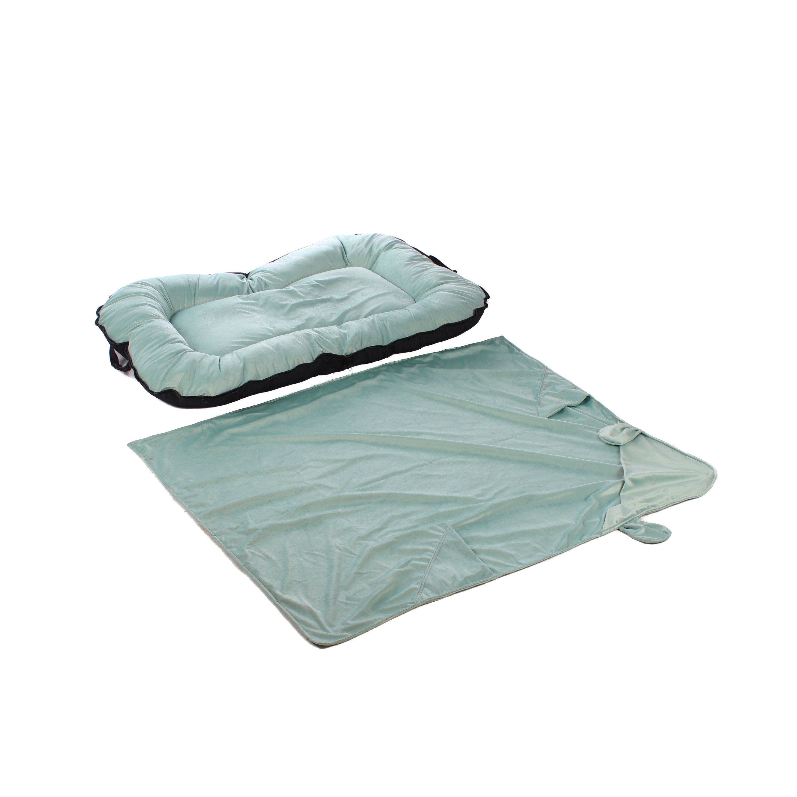 فراش اطفال كبير مبطن بجراب شفاف