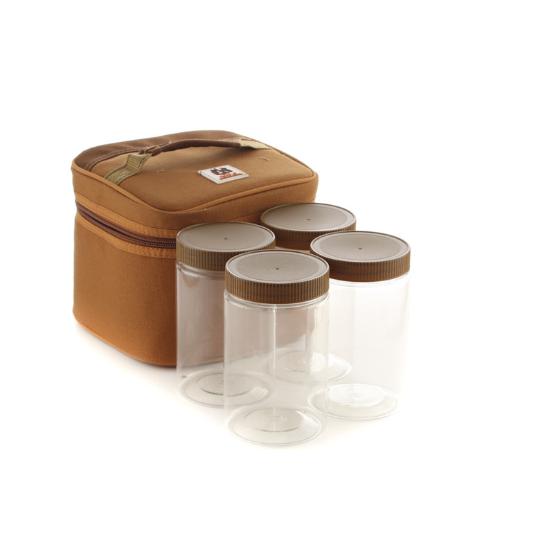 شنطة علب بهارات تنزاني 4 علب فيافي 10139C