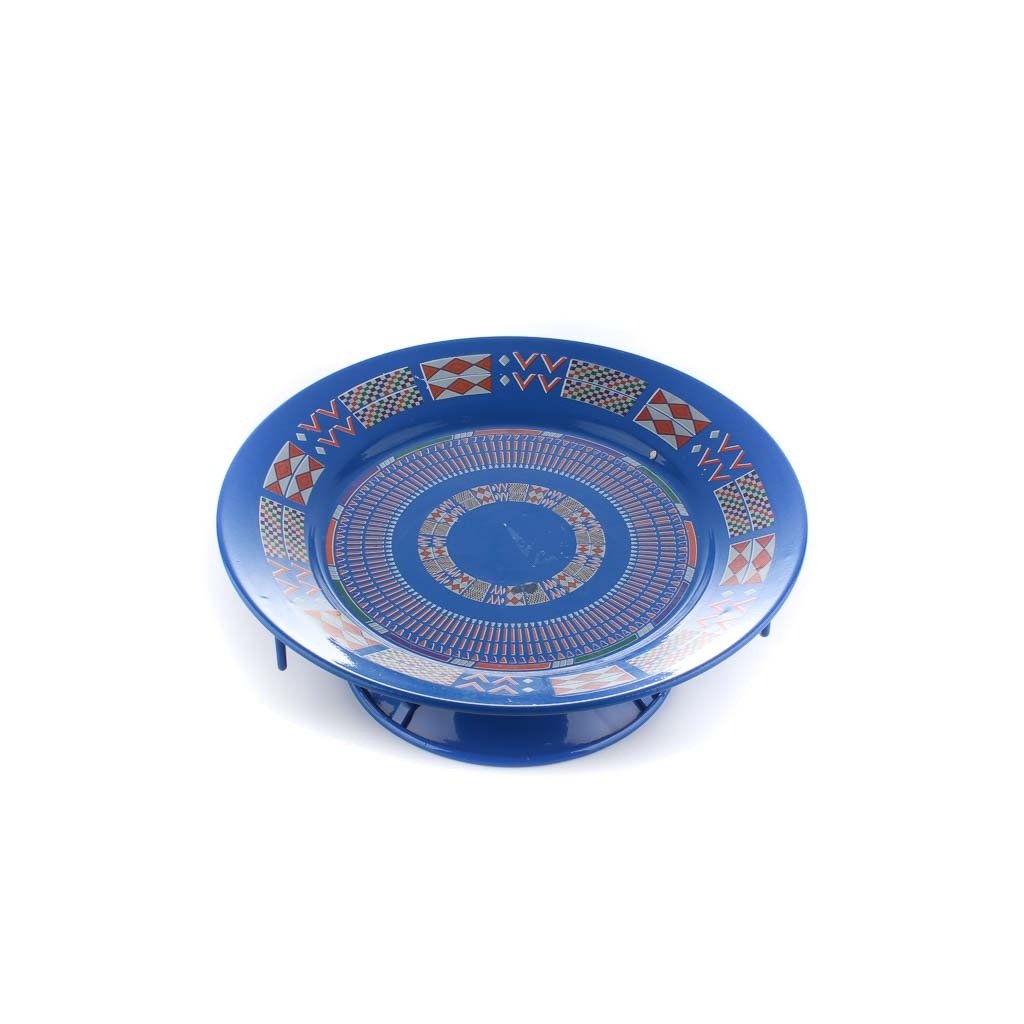 صحن لقيمات بقاعدة نقشة عسيري رقم 4 صحن لقيمات بقاعدة نقشة عسيري رقم 4