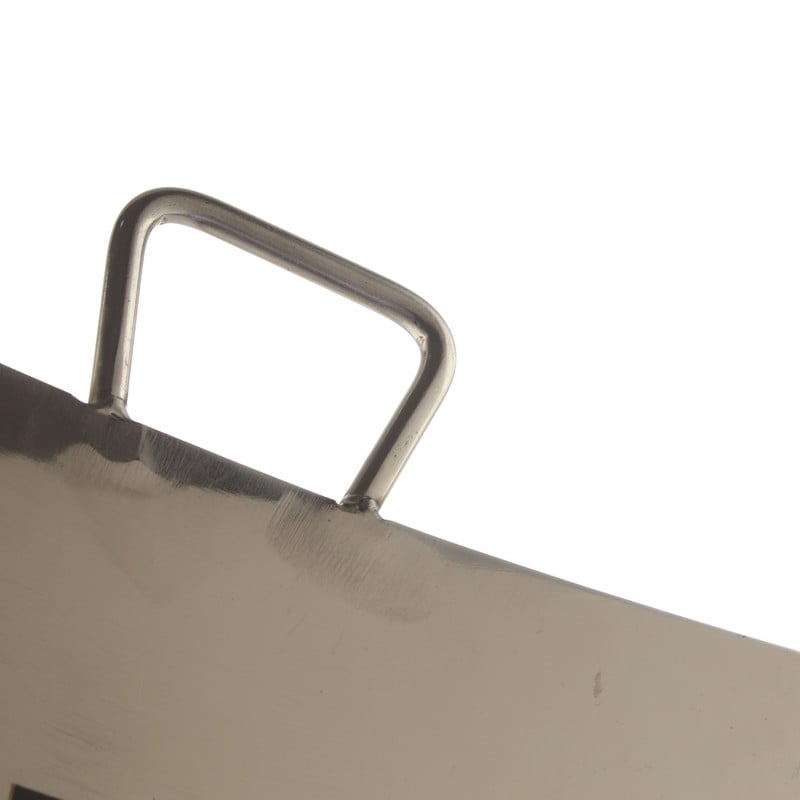 صاج تقديم استيل مربع م25 / 3015