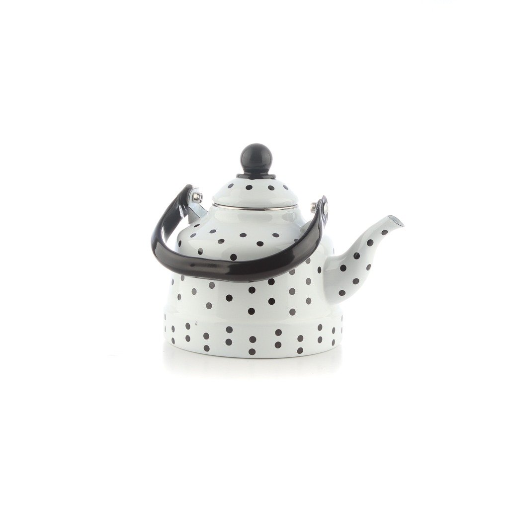 ابريق شاي منقط الوان م 1.1 لتر