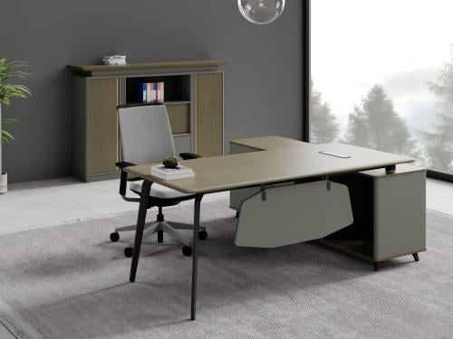 مكتب عصري على شكل حرف(L) - YD326D18- 1800*1600*750...
