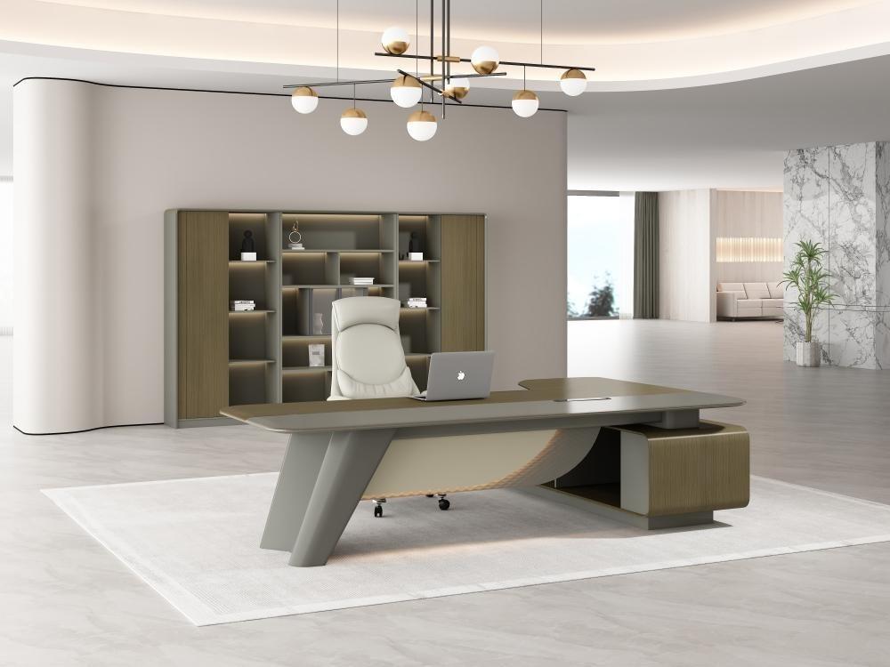 مكاتب خشب مودرن