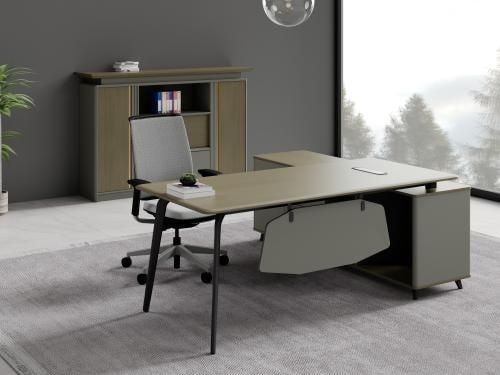 مكتب عصري على شكل حرف(L) - YD326D16- 1600*1600*750...