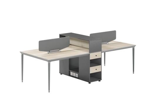 طاولة مكتب ثنائي (طاولة عمل لشخصين) RS-32W1612 - 1...