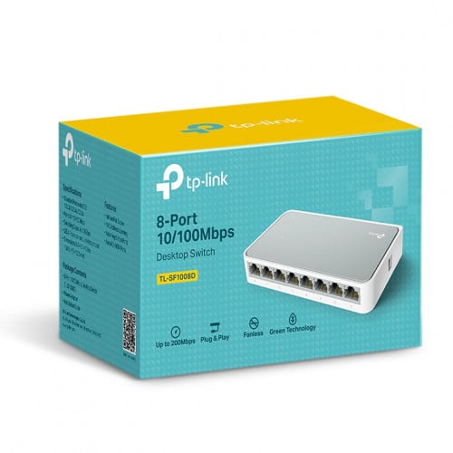 TP-Link 8-Port 10/100Mbps Desktop Switch TL-SF1008D