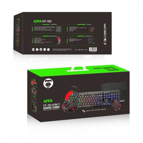 APES CP-102 4 IN 1 GAMING COMBO