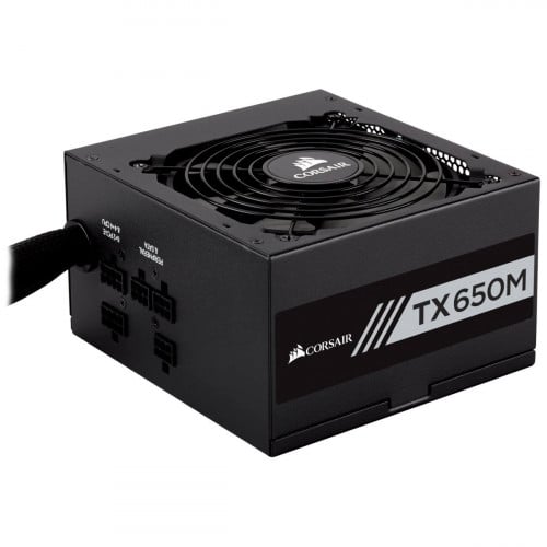 TX-M Series™ TX650M — 650 Watt 80 Plus® Gold Certified PSU   (مزود الطاقة( بور سبلاي