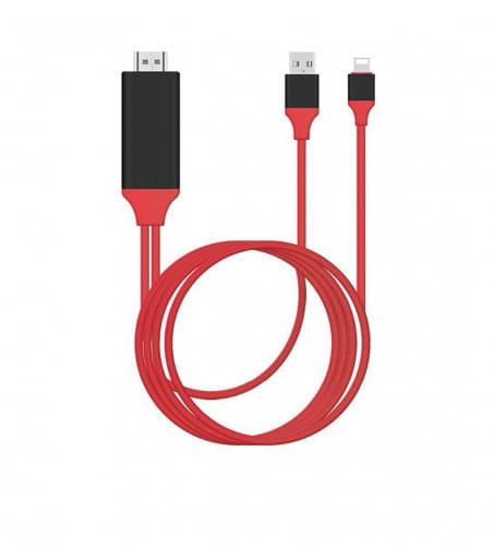 كيبلHDMI To lightning من الايفون الى الشاشه