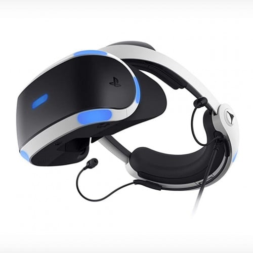 Playstation VR with Camera and game VR worlds