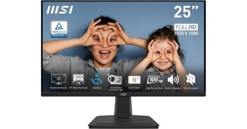 شاشة قيمنق msi 25 100hz