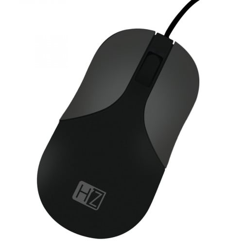 Heatz ZM51 Optical Mouse, Black/Grey ملوس