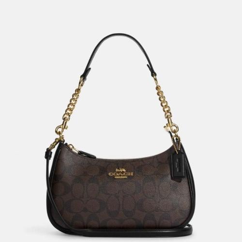 Coach Teri Dark Brown Bag
