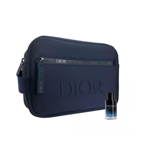 Dior Beauty Toiletry Bag With Mini Perfume for Man